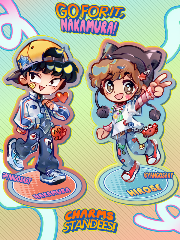Go For It Nakamura Charm/Standees