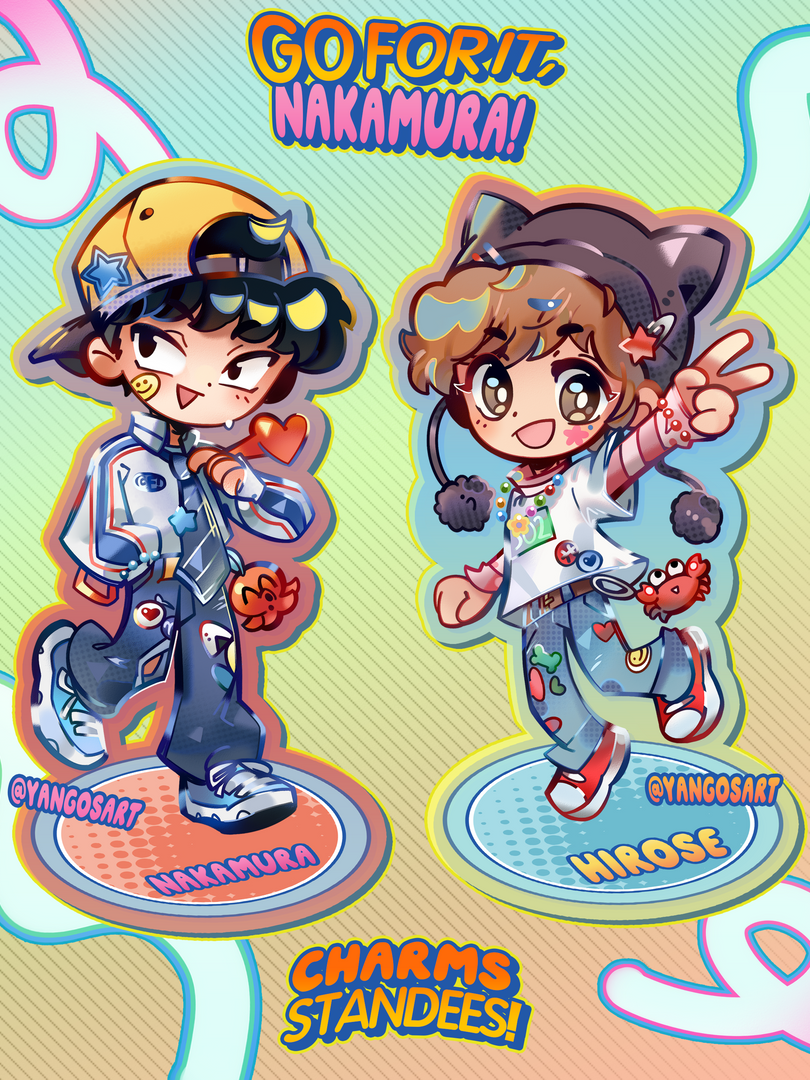 Go For It Nakamura Charm/Standees