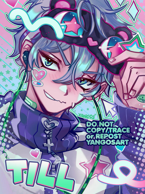 Till Alien Stage Mini Print