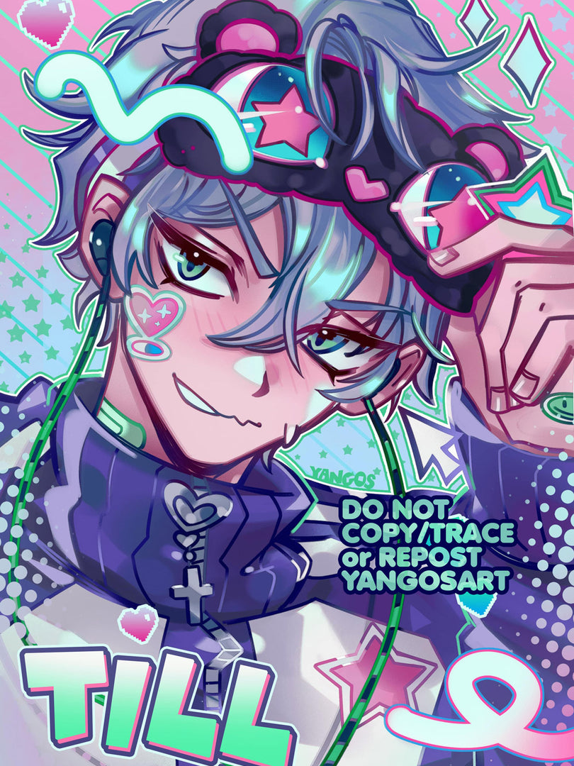 Till Alien Stage Mini Print