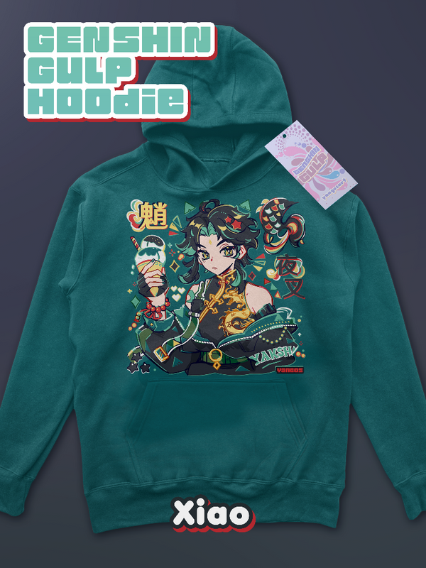 Genshin Gulp Hoodie Xiao