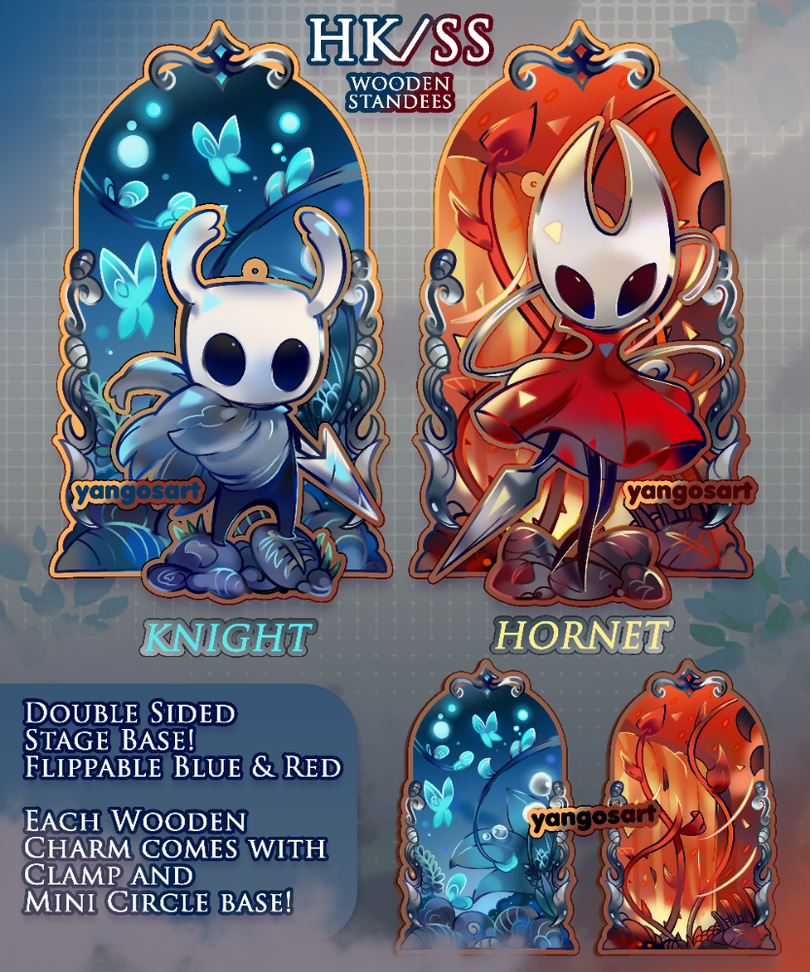 Knight & Hornet Charm Standees *PREORDER*