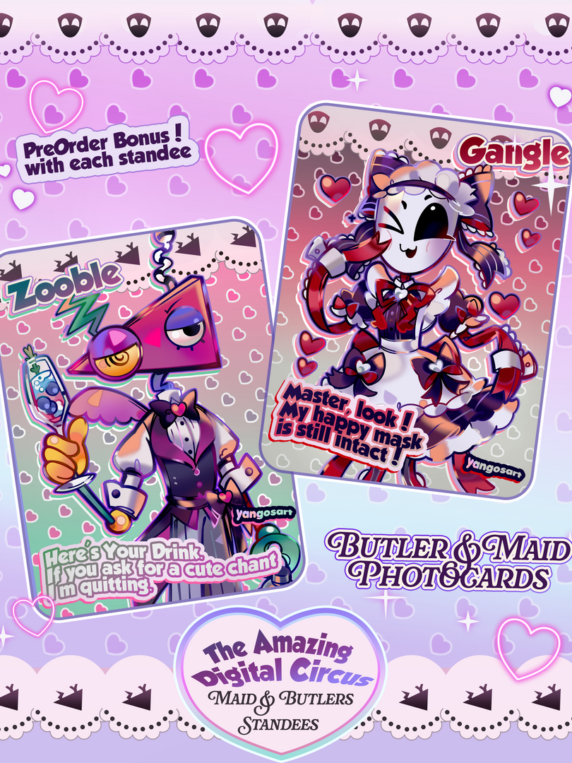 TADC Maid & Butlers Standees *PREORDER*