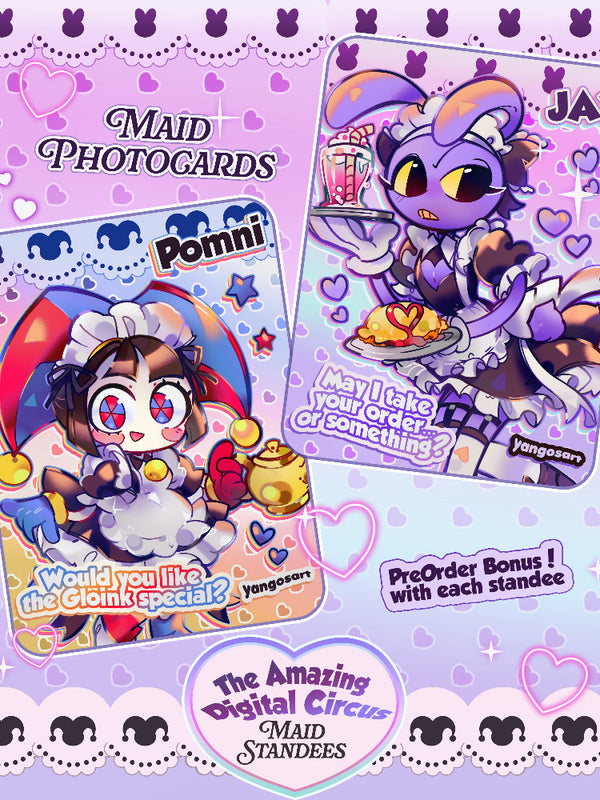 Maid Jax & Pomni Standees *PREORDER*