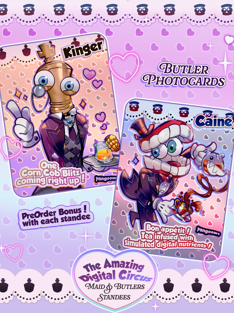 TADC Maid & Butlers Standees *PREORDER*