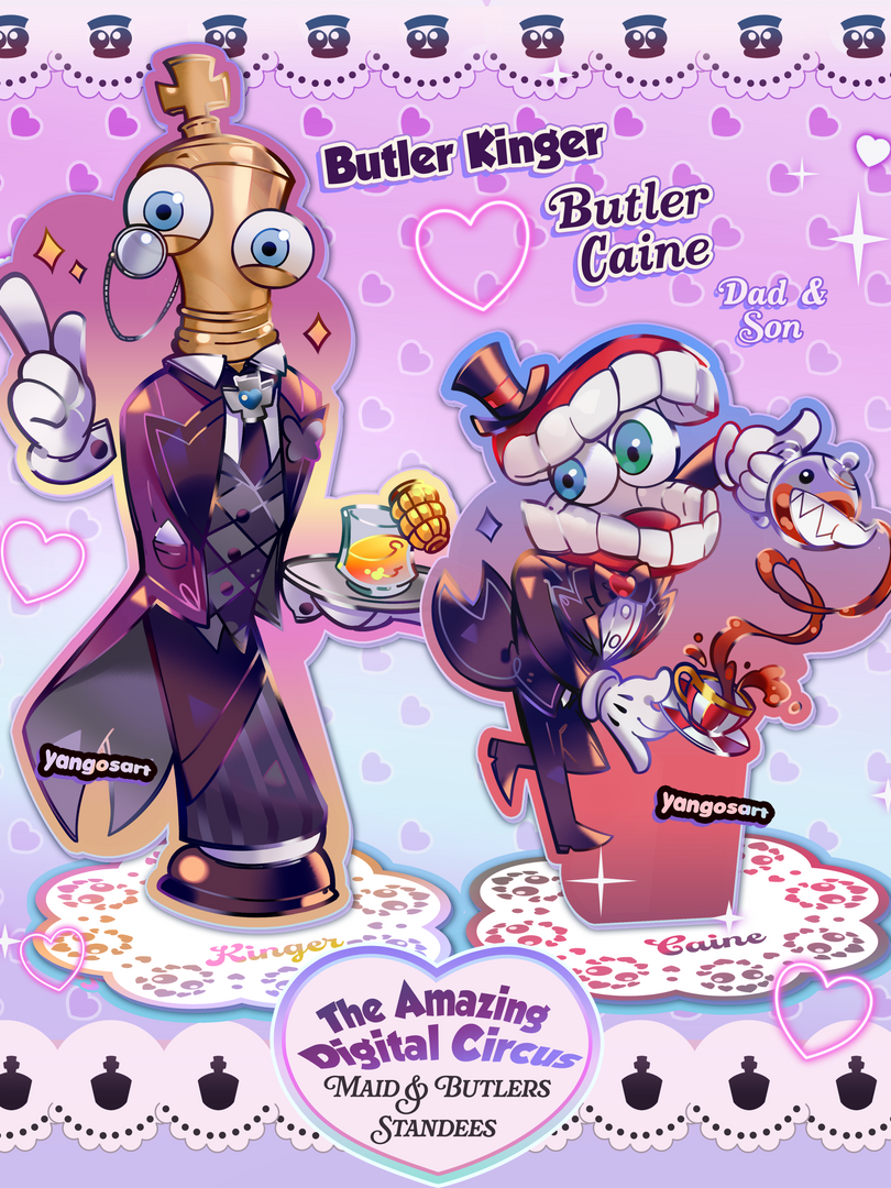 TADC Maid & Butlers Standees *PREORDER*