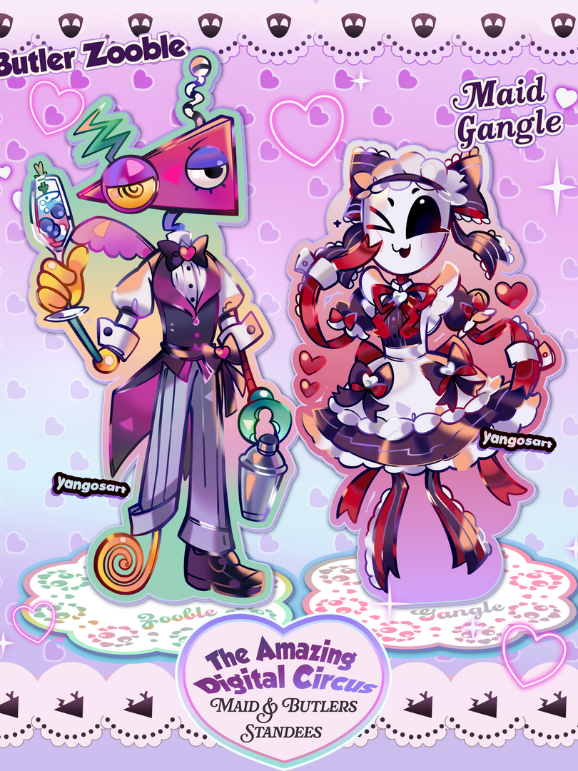 TADC Maid & Butlers Standees *PREORDER*