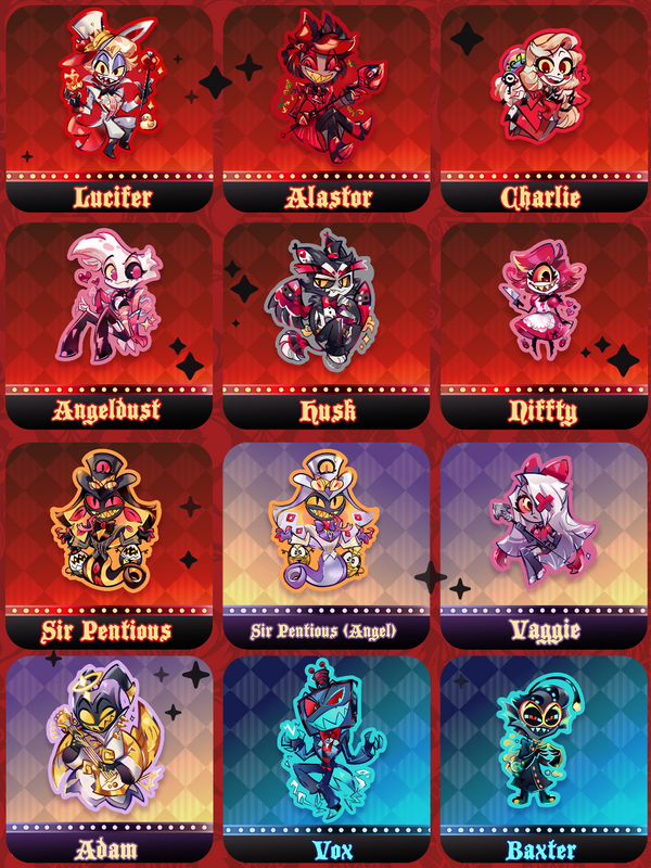 Hazbin Hotel Stickers