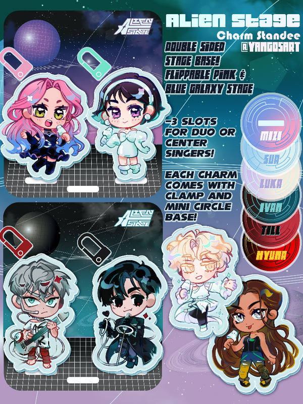 ALIEN STAGE CHARMS *INSTOCK*