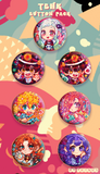 Tiolet Bound Hanako-kun Buttons