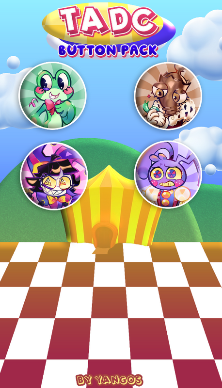 Digital Circus TADC Buttons