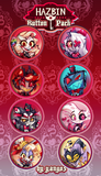 Hazbin Hotel Buttons
