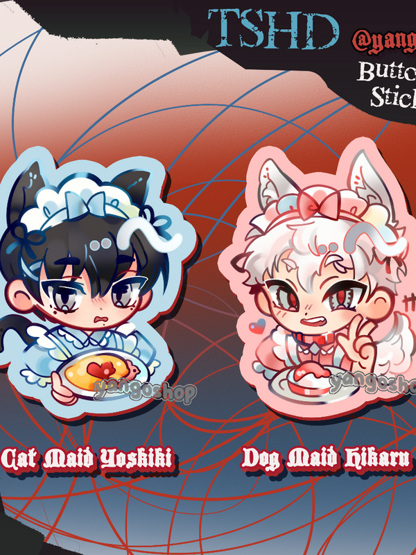 TSHD Buttons & Stickers