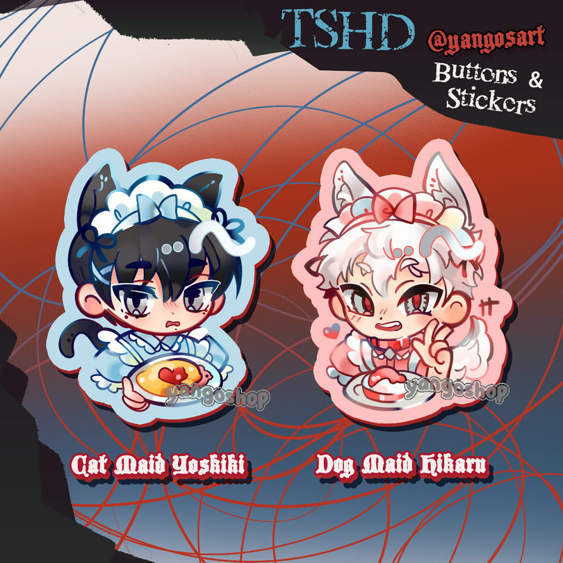 TSHD Buttons & Stickers