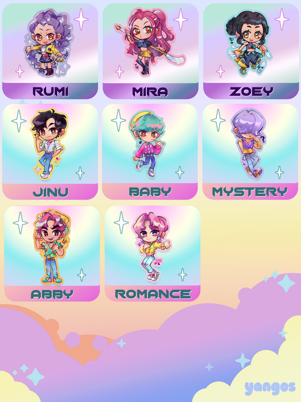 Huntrix & Saja Boys KPDH Stickers