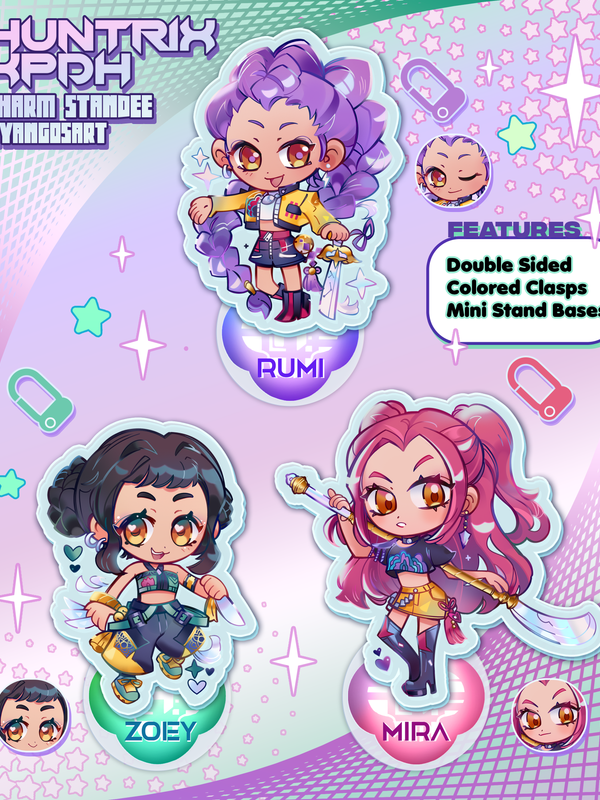 Huntrix KPDH Charms  *INSTOCK*