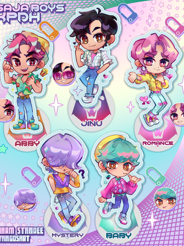 Saja Boys KPDH Charms  *PREORDER*