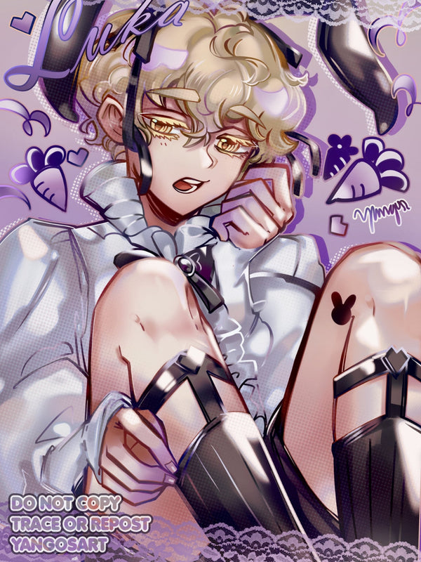 Luka Bunny Mini Print