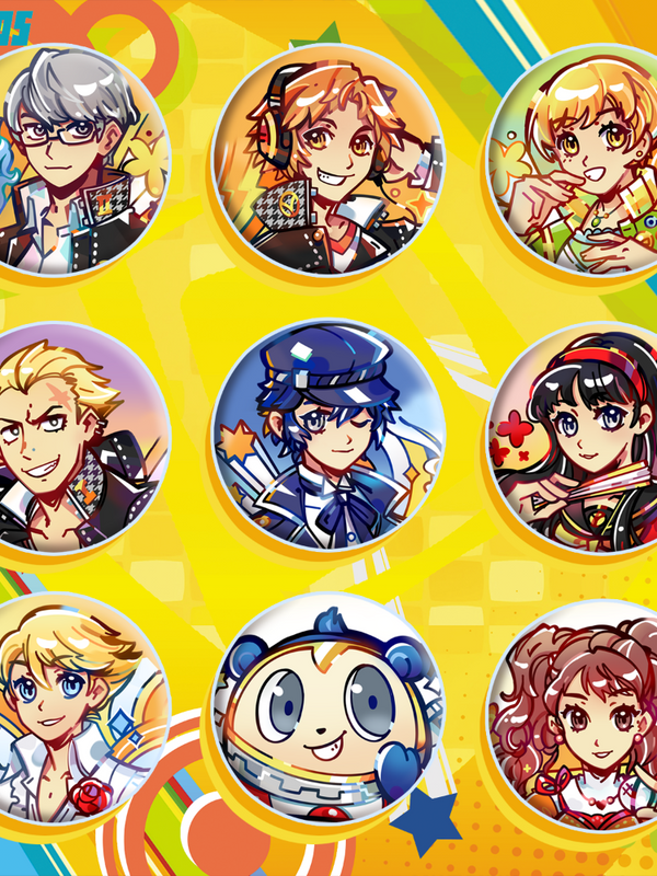 Persona 4 Buttons
