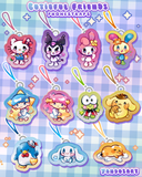 Cutieful Friends PhoneStraps *PREORDER*