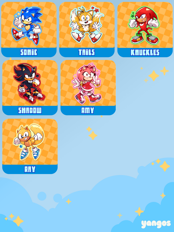 Sonic Stickers