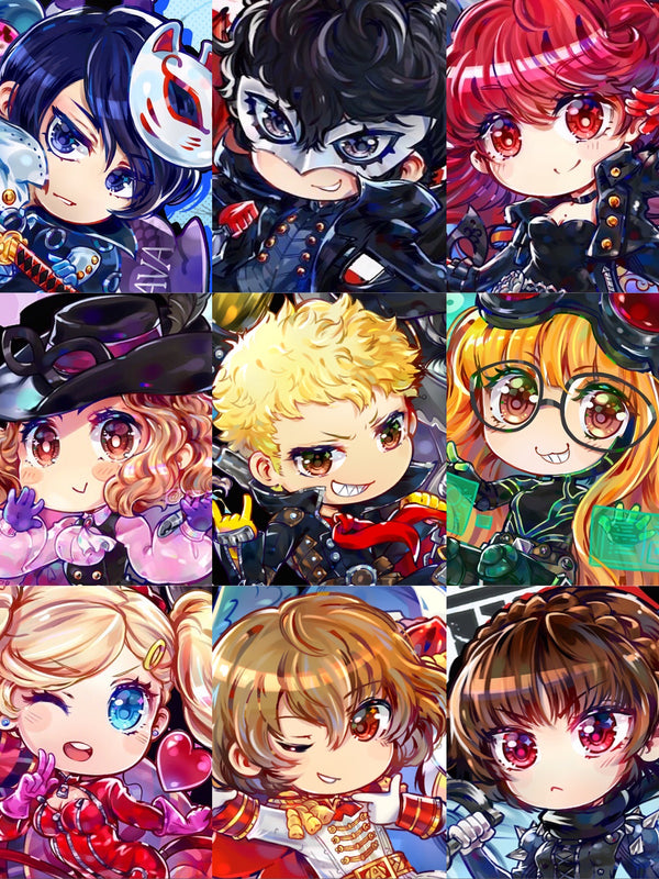 Persona 5 Acrylic Charm/Stand Holographic Ver.