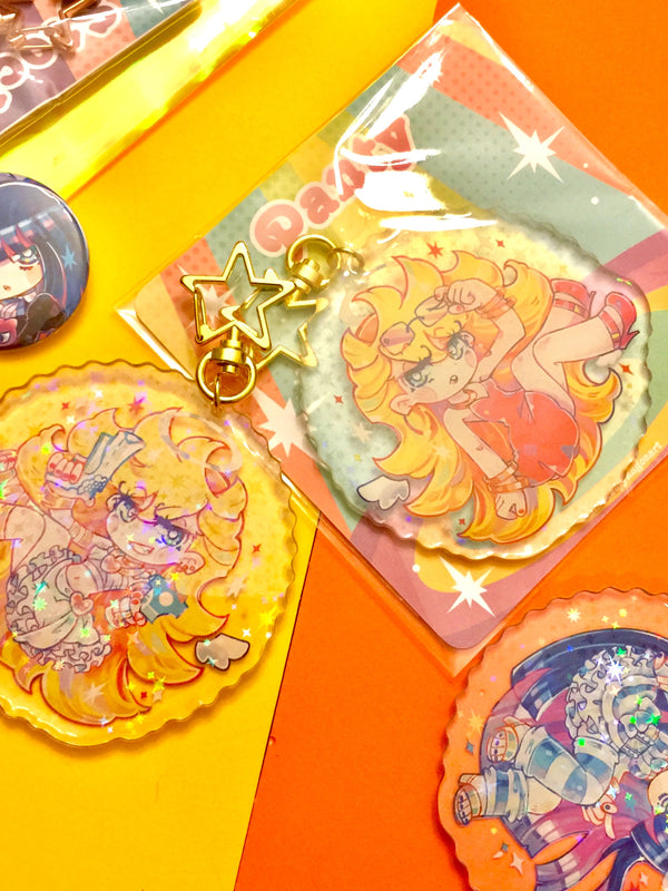 Panty & Stocking Charms Holographic VER.