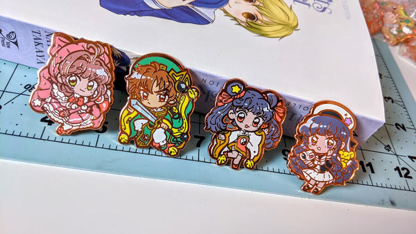 Cardcaptor Pins 🌸 *LOW STOCK/RESTOCK*
