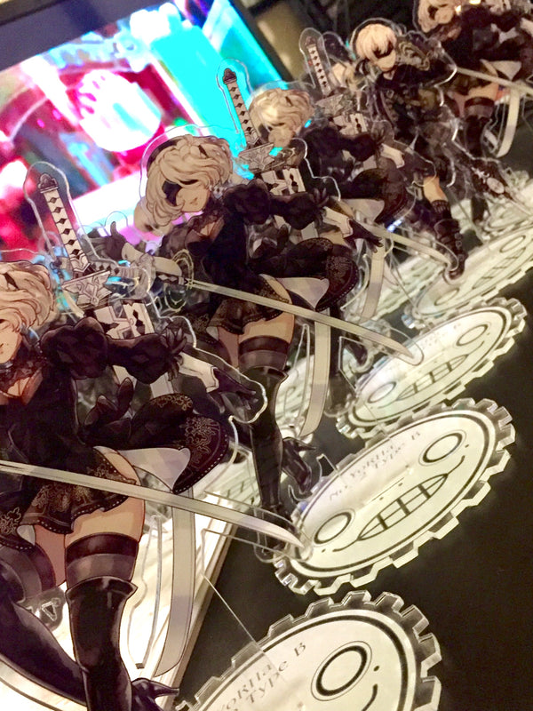 Nier 2B and 9S Acrylic Stands
