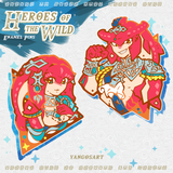 Heroes of the Wild Pins 2 *IN STOCK*