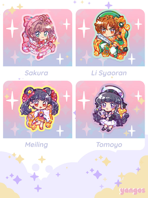 CardCaptor Stickers
