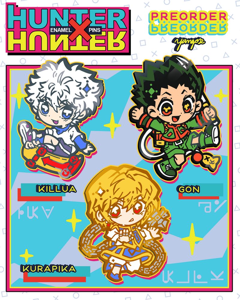 ハンターハンター ピン HxH Pins *IN STOCK* – YangoShop ハンターハンター ピン HxH Pins *IN STOCK* – YangoShop