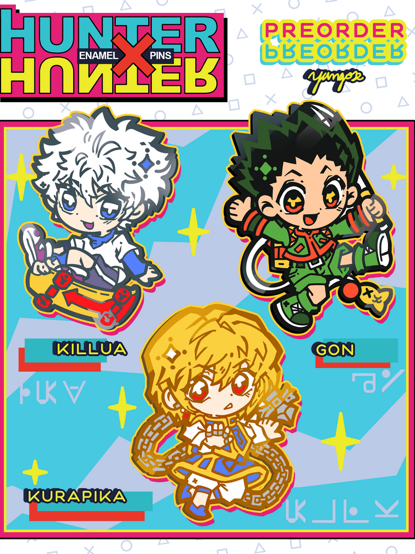 HunterxHunter Gon Bundle sale Pins