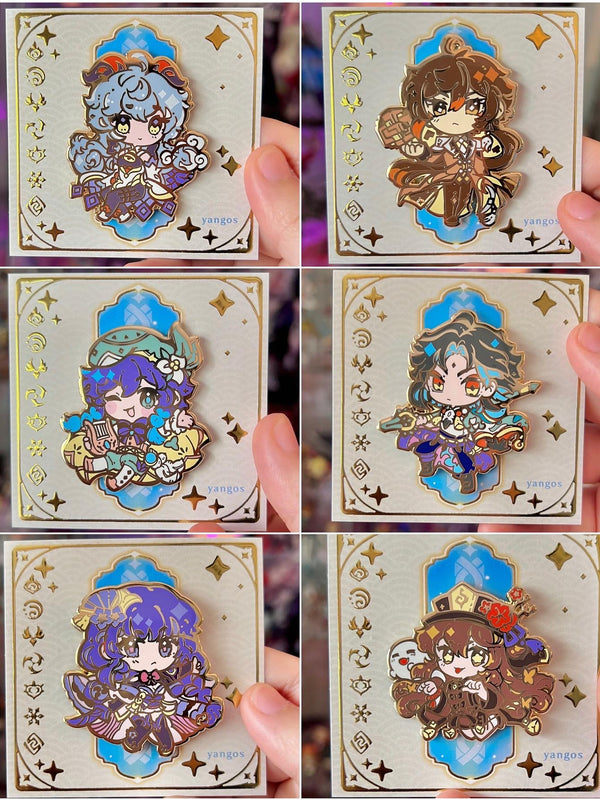 Genshin Archon Set (Venti, Zhongli, and Baal) *IN STOCK/RESTOCK*