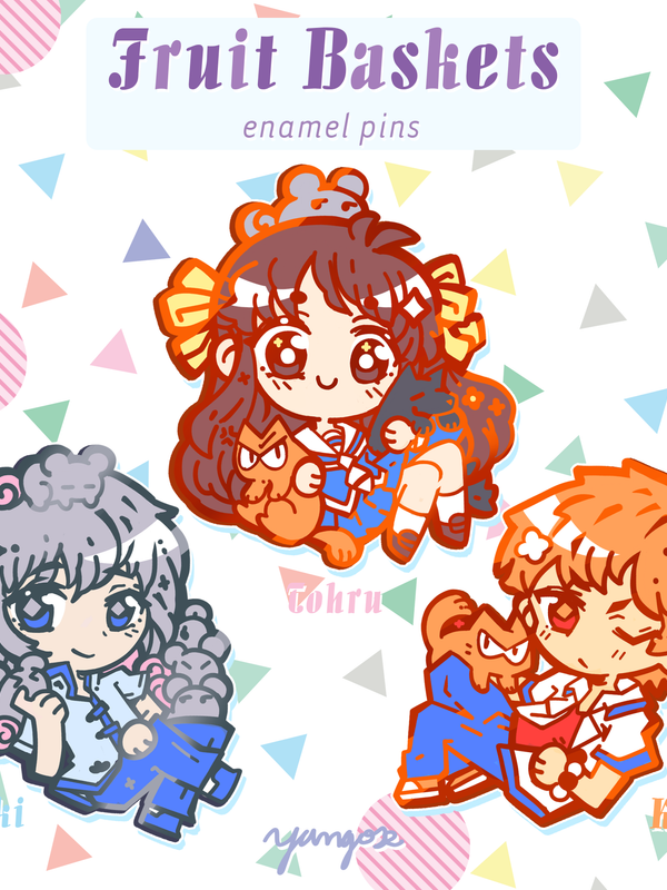 Fruits Baskets Pins *LOW STOCK*