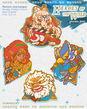 Heroes of the Wild Pins 3 *IN STOCK*