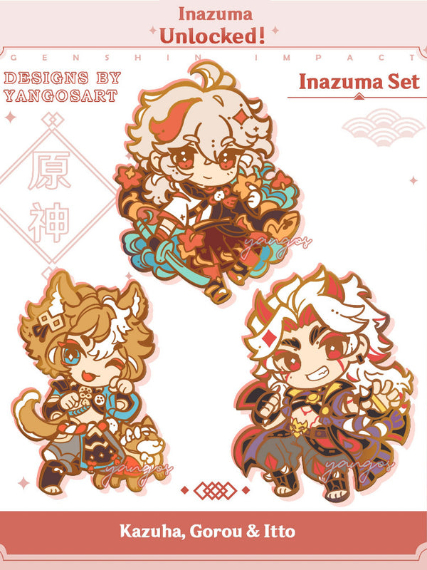 Genshin Inazuma Set *LOW STOCK*