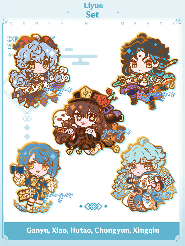 Genshin Liyue Set *LOW STOCK*