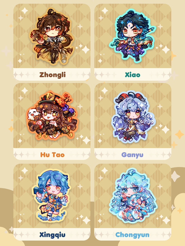 Genshin Impact Stickers: Liyue