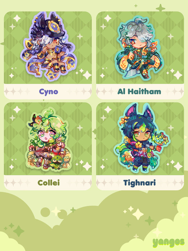 Genshin Impact Stickers: Sumeru